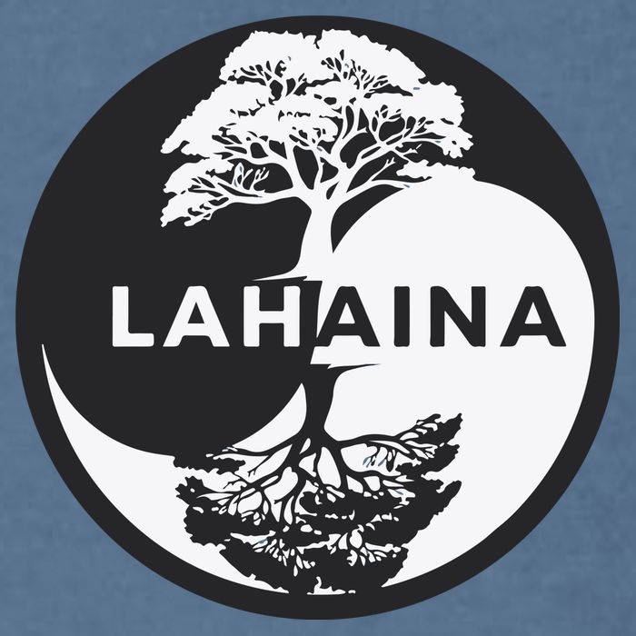 Lahaina Support Maui Strong Lahaina Banyan Tree In A Yin Yang Garment-Dyed Sweatshirt