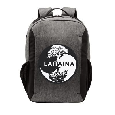 Lahaina Support Maui Strong Lahaina Banyan Tree In A Yin Yang Vector Backpack