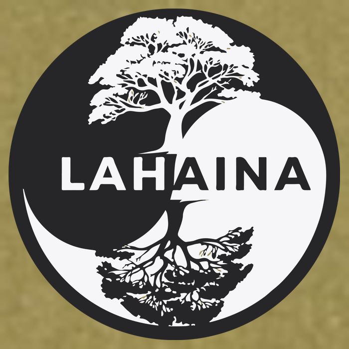 Lahaina Support Maui Strong Lahaina Banyan Tree In A Yin Yang Garment-Dyed Women's Muscle Tee