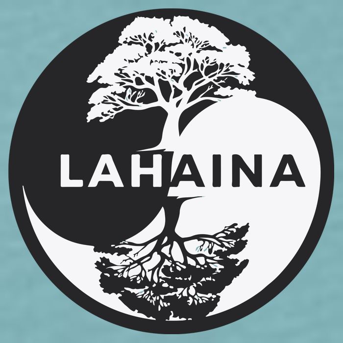 Lahaina Support Maui Strong Lahaina Banyan Tree In A Yin Yang Sueded Cloud Jersey T-Shirt