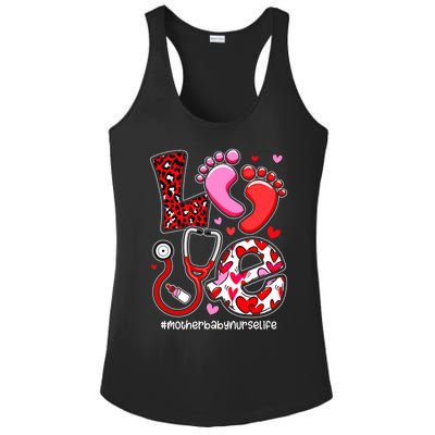 Love Stethoscope Mothers Day Nurse Life Mommy Cool Gift Ladies PosiCharge Competitor Racerback Tank