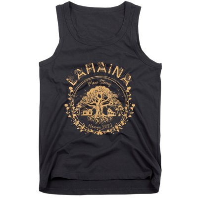 Lahaina Strong Maui Hawaii Old Banyan Tree Saving Squad Girl Tank Top