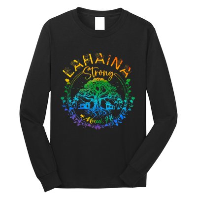 Lahaina Strong Maui Hawaii Old Banyan Tree Saved Majestic Long Sleeve Shirt