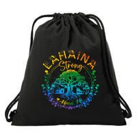 Lahaina Strong Maui Hawaii Old Banyan Tree Saved Majestic Drawstring Bag