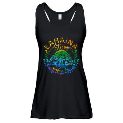 Lahaina Strong Maui Hawaii Old Banyan Tree Saved Majestic Ladies Essential Flowy Tank
