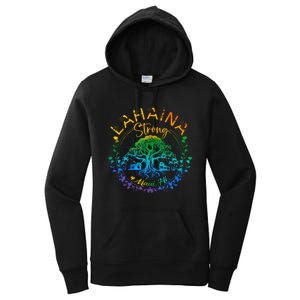 Lahaina Strong Maui Hawaii Old Banyan Tree Saved Majestic Women's Pullover Hoodie