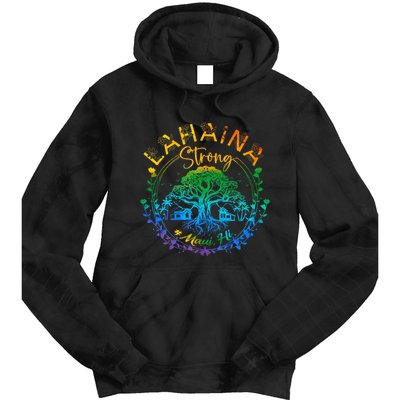 Lahaina Strong Maui Hawaii Old Banyan Tree Saved Majestic Tie Dye Hoodie