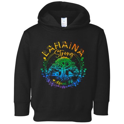 Lahaina Strong Maui Hawaii Old Banyan Tree Saved Majestic Toddler Hoodie
