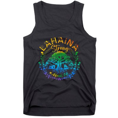 Lahaina Strong Maui Hawaii Old Banyan Tree Saved Majestic Tank Top