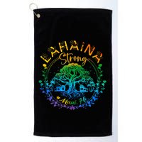 Lahaina Strong Maui Hawaii Old Banyan Tree Saved Majestic Golf Towel