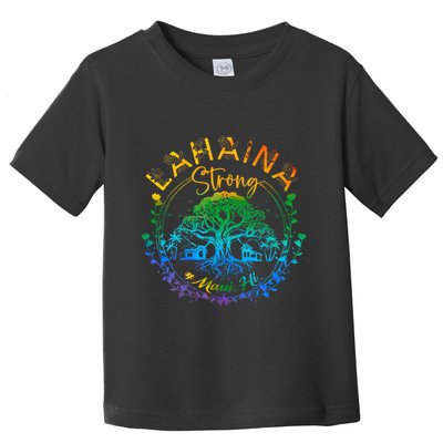 Lahaina Strong Maui Hawaii Old Banyan Tree Saved Majestic Toddler T-Shirt