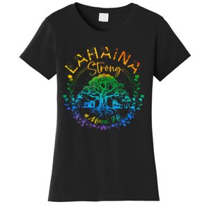 Lahaina Strong Maui Hawaii Old Banyan Tree Saved Majestic Women's T-Shirt