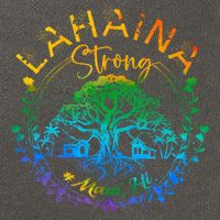 Lahaina Strong Maui Hawaii Old Banyan Tree Saved Majestic Cotton Canvas Backpack