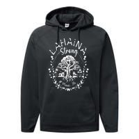 Lahaina Strong Maui Hawaii Old Banyan Tree saved majestic Performance Fleece Hoodie