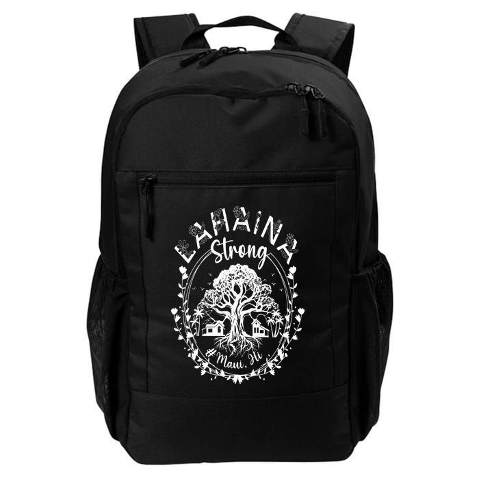 Lahaina Strong Maui Hawaii Old Banyan Tree saved majestic Backpack