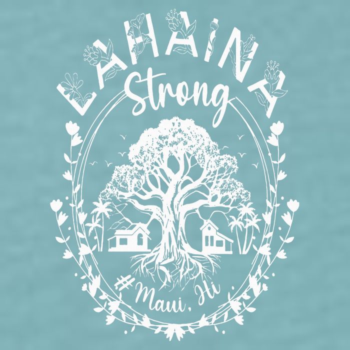 Lahaina Strong Maui Hawaii Old Banyan Tree saved majestic Sueded Cloud Jersey T-Shirt