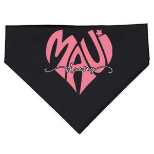 Love Support Maui Strong USA-Made Doggie Bandana