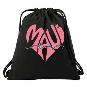 Love Support Maui Strong Drawstring Bag