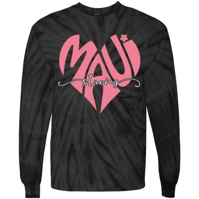 Love Support Maui Strong Tie-Dye Long Sleeve Shirt