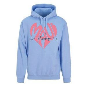 Love Support Maui Strong Unisex Surf Hoodie