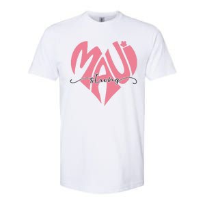 Love Support Maui Strong Softstyle CVC T-Shirt