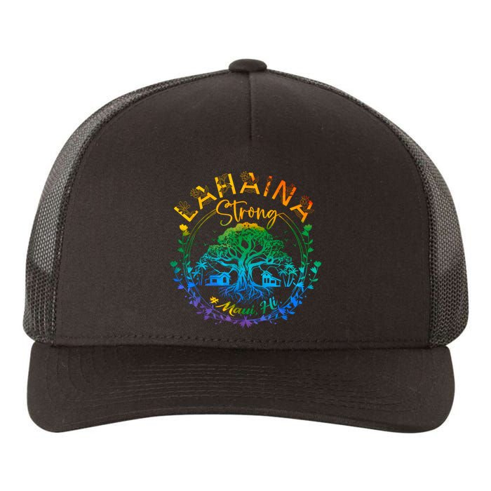 Lahaina Strong Maui Hawaii Old Banyan Tree Saved Majestic Yupoong Adult 5-Panel Trucker Hat