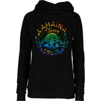 Lahaina Strong Maui Hawaii Old Banyan Tree Saved Majestic Womens Funnel Neck Pullover Hood