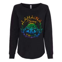 Lahaina Strong Maui Hawaii Old Banyan Tree Saved Majestic Womens California Wash Sweatshirt