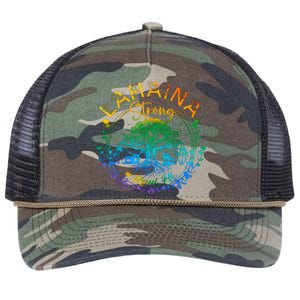 Lahaina Strong Maui Hawaii Old Banyan Tree Saved Majestic Retro Rope Trucker Hat Cap