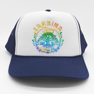 Lahaina Strong Maui Hawaii Old Banyan Tree Saved Majestic Trucker Hat