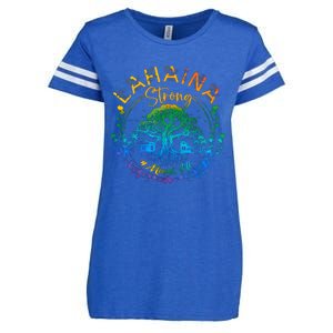 Lahaina Strong Maui Hawaii Old Banyan Tree Saved Majestic Enza Ladies Jersey Football T-Shirt