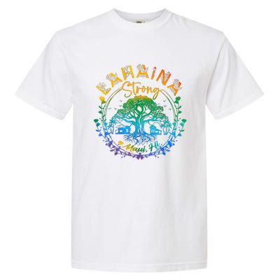 Lahaina Strong Maui Hawaii Old Banyan Tree Saved Majestic Garment-Dyed Heavyweight T-Shirt