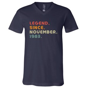 Legend Since November 1983 V-Neck T-Shirt