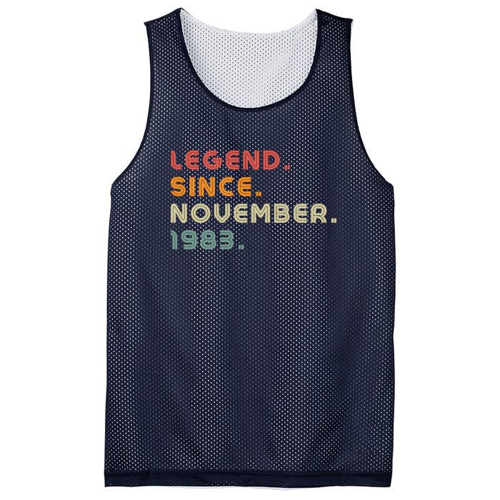 Legend Since November 1983 Mesh Reversible Basketball Jersey Tank