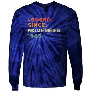 Legend Since November 1983 Tie-Dye Long Sleeve Shirt