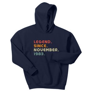 Legend Since November 1983 Kids Hoodie