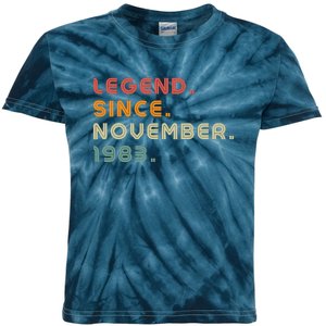 Legend Since November 1983 Kids Tie-Dye T-Shirt