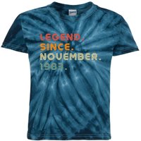 Legend Since November 1983 Kids Tie-Dye T-Shirt