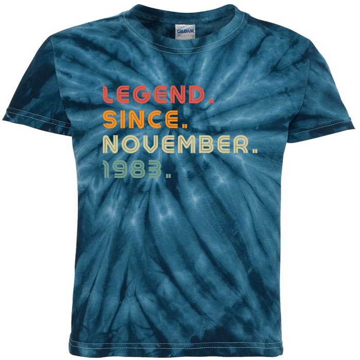 Legend Since November 1983 Kids Tie-Dye T-Shirt