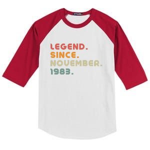 Legend Since November 1983 Kids Colorblock Raglan Jersey