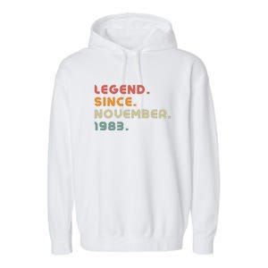 Legend Since November 1983 Garment-Dyed Fleece Hoodie