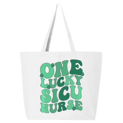 Lucky Sicu Nurse St Patrick's Day Surgical Icu Nursing Gift 25L Jumbo Tote