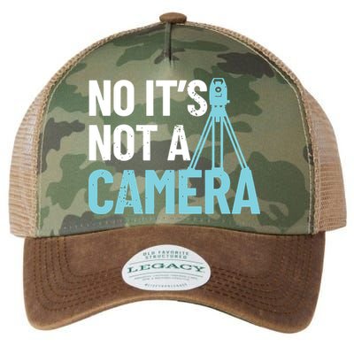 Land Surveyor No Its Not A Camera Surveyor Legacy Tie Dye Trucker Hat