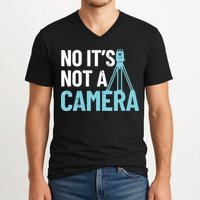Land Surveyor No Its Not A Camera Surveyor V-Neck T-Shirt