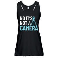 Land Surveyor No Its Not A Camera Surveyor Ladies Essential Flowy Tank