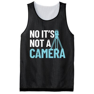 Land Surveyor No Its Not A Camera Surveyor Mesh Reversible Basketball Jersey Tank