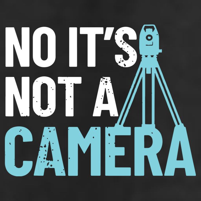 Land Surveyor No Its Not A Camera Surveyor 25L Jumbo Tote