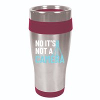 Land Surveyor No Its Not A Camera Surveyor 16oz Travel Tumbler