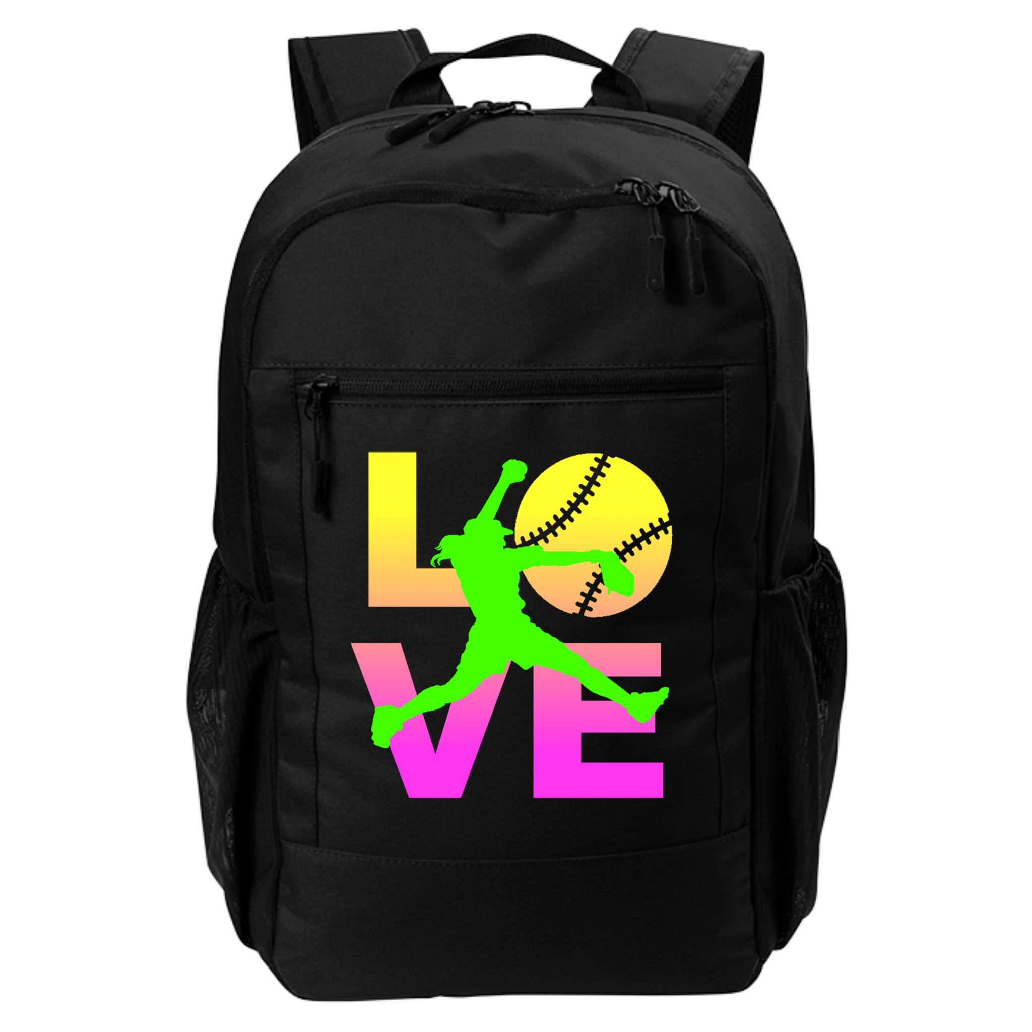 Love Softball N Gift Backpack