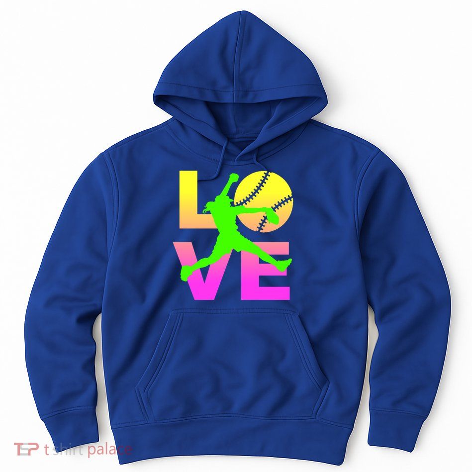 Love Softball N Gift Hoodie